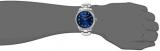 Stuhrling Original Men's 607G.03 "Classique Allure" Stainless Steel Watch with Diamonds