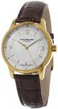 Stuhrling Original Men's 572.03 Classique Gold-Tone Stainless Steel Watch with B...
