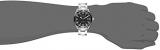 Stuhrling Original Men's 515.02 Aquadiver Regatta Endeavor Quartz Date Black Dial Stainless Steel Watch
