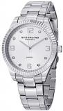 Stuhrling Original Men's 607G.01 &quot;Classique Allure&quot; Stainless Steel Watch with Diamonds