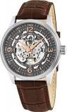 Stuhrling Original Delphi Automatic Watch - Grey Skeleton Dial Wrist Watch for M...