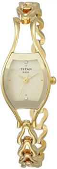 Titan Women's Raga Watch (Gold/White 1)