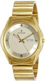 Titan Karishma Analog Gold Dial Men's Watch - NE1578YM05