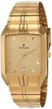 Titan Men's Karishma Analog En Dial Watch Gold