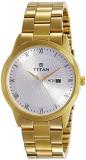 Titan Men's Silver Dial Analog Watch