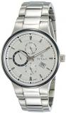 Titan Chronograph White Dial Men's Watch -NK9472KM01