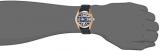 Titan Men's Moon Phase Quartz Watch with Leather Strap, Black, 22 (Model: 1665WL01)