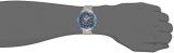 Titan Men's Octane Quartz Watch with Stainless-Steel Strap, Silver, 22 (Model: 90047KM02)