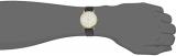 Titan Men's 1595YL01 Edge - Ultra Slim - Black Leather Strap Watch