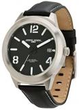 Jorg Gray Men's JG1950-11 Black Leather Watch