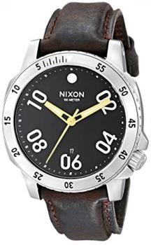 Nixon Women's Ranger Stainless Steel Watch with Leather Band