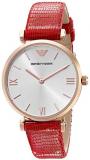 Emporio Armani Women's AR1876 Classic Red Leather Watch