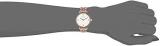 Emporio Armani Women's Two-Hand Rose Gold-Tone Stainless Steel Watch AR11267