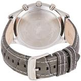 Emporio Armani Men's Classic AR1861 Grey Leather Quartz Watch