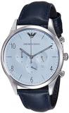 Emporio Armani Men's AR1889 Dress Blue Leather Watch