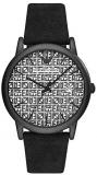 Emporio Armani Men's Three-Hand Date Black-Tone Stainless Steel Watch AR11274
