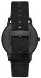 Emporio Armani Men's Three-Hand Date Black-Tone Stainless Steel Watch AR11274