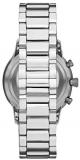 Emporio Armani Men's Giovanni Watch, 43mm, Silver/Silver, One Size