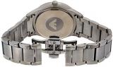 Emporio Armani Men's Dress Quartz Watch with Stainless-Steel Strap, Grey, 21 (Model: AR11120)