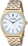 Nixon Women's Crew Japanese-Quartz Watch with Stainless-Steel Strap, Gold, 18 (M...