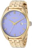 Nixon Women's Bullet Japanese-Quartz Watch with Stainless-Steel Strap, Gold, 18 ...