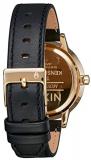 NIXON Kensington Leather A108 - Gold/Black/Silver - 50m Water Resistant Women's Analog Classic Watch (37mm Watch Face, 16mm Leather Band)