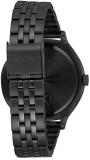 NIXON Women's Quartz Watch with Stainless Steel Strap, Black, 17 (Model: A1249-001-00)