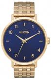 Nixon Women's Arrow Japanese-Quartz Watch with Stainless-Steel Strap, Gold, 17.5 (Model: A1090933)
