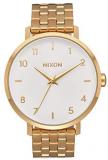 Nixon Women's Arrow Japanese-Quartz Watch with Stainless-Steel Strap, Gold, 17.5 (Model: A1090504-00)