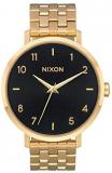 Nixon Women's Arrow Japanese-Quartz Watch with Stainless-Steel Strap, Black, 17 (Model: A10902042)