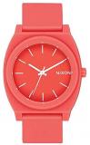 NIXON Men's Polycarbonate Quartz Watch with PU Strap, Red, 20 (Model: A119-3013-...