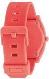 NIXON Men's Polycarbonate Quartz Watch with PU Strap, Red, 20 (Model: A119-3013-00)