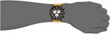Nixon Men's 'Sentry Chrono' Quartz Metal and Leather Watch, Color:Orange (Model: A4052448-00)
