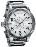 Nixon Men's A083-100 Stainless-Steel Analog White Dial Watch