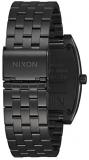NIXON Time Tracker A1245 - Matte Black/Gold - 100 Meter / 10 ATM Water Resistant Men's Analog Fashion Watch (37mm Watch Face, 20mm Stainless Steel Band)