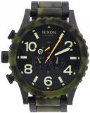 NIXON A083-1428 A0831428 Watch 51-30 CHRONO MATTE BLACK CAMO