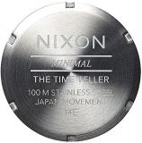 NIXON A045-2079 Men's Time Teller (Navy/Navy Stripe) Analog Quartz Watch