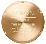 Nixon Time Teller All Gold/Black Sunray Women’s Watch (37mm. Gold/Black Sunray Face & Gold Metal Band)