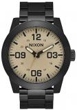 NIXON Corporal SS 24mm Stainless Steel Band 38.5mm Face - Black/Khaki