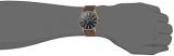 NIXON Men's Stainless Steel Japanese Quartz Watch Strap, Brown, 22 (Model: Sentry Leather)