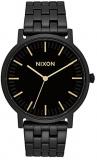 NIXON Porter A1057 - All Black/Gold - 50m Water Resistant Men's Analog Classic W...