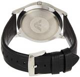 Emporio Armani Men's AR1865 Dress Black Leather Watch