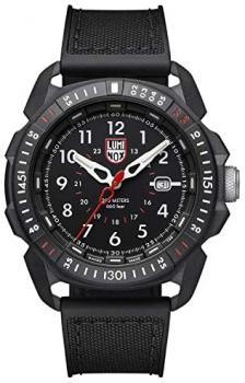 Luminox Men's Wrist Watch Ice-SAR Arctic 1001: 46mm Black Display Stainless Steel Case 200 M Water Resistant