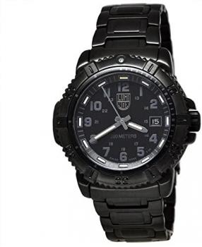Luminox Steel Colormark Black Dial Black Ion-plated Ladies Watch 7252.BO