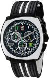 Luminox Men's 1143 Tony Kanaan Limited Edition Analog Swiss Quartz Black Leather Watch