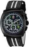 Luminox Men's 1142 Tony Kanaan Limited Edition Analog Swiss Quartz Black Leather Watch