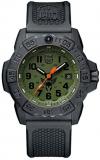 Luminox Men's SEA Stainless Steel Swiss-Quartz Watch with Rubber Strap, Black, 24 (Model: 3501.BO.TV)