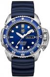 Luminox Men's SEA Stainless Steel Swiss-Automatic Watch with Rubber Strap, Blue, 24 (Model: 1523)