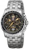 Luminox Men's 9382 Quartz Chronograph Stainless Steel Black Dial Watch