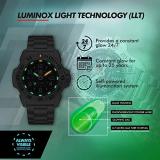 Luminox Mens Wrist Watch Navy Seal Steel 3254: 45mm Blue Dial Stainless Steel 200 M Water Resistant
